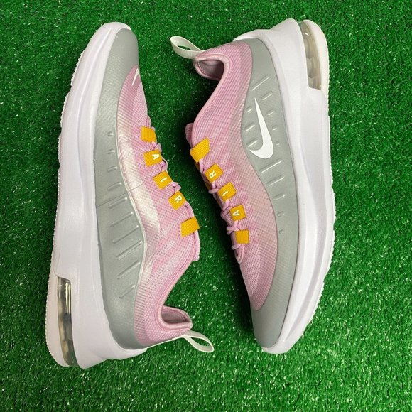 Nike Air Max Axis Low GS Kids Athletic Shoes Gray Pink AH5222-604 NEW Sz 7Y - Picture 3 of 11